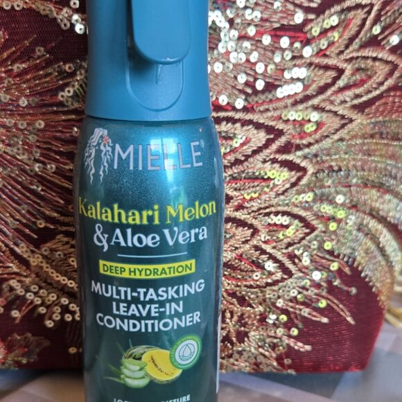 NEW- Mielle Kalahari Melon & Aloe Vera Leave In Conditioner Spray 6.7 fl oz - Picture 1 of 6